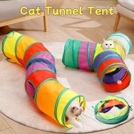 Pet Tunnel Tent Cat Dog Cartoon Guinea Pig Interactive Maze Toy Foldable Breathable Tunnel Tube