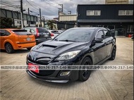 【FB搜尋桃園阿承】馬自達 超人氣MAZDA3 2010年 2.0CC 黑色 二手車 中古車