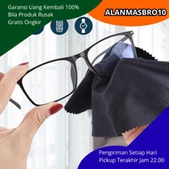 LAYAR 15Cm Microfiber Eyeglass Cleaning Cloth for Lens and Gadget Screens, Washable, Anti-Scuff, Dus