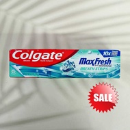 50% Sale !!! EXP:09/2025 คอลเกต ยาสีฟัน ไวท์เทนนิ่ง ลมหายใจสดชื่น Max Fresh With Whitening Breath St
