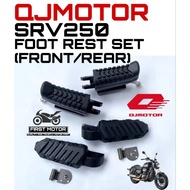 QJMOTOR SRV250 SRV 250 FOOT REST SET (FRONT/REAR)