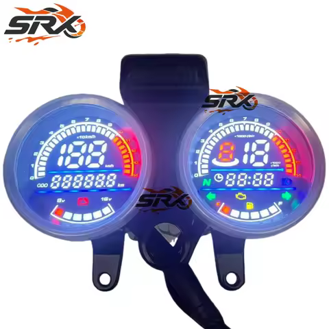 LED Digital Speedometer For Suzuki GN125 GN 125 Meter Odometer Motorcycle Accessories