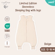 Kaya Harper x Snow Owl ถุงนอนเด็กแรกเกิด -18 เดือน (2 Way Zipper) Sleeveless Sleeping Bag