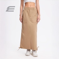 ELGINI E16371 Rok Maxi Serut Wanita S-XXL | Women’s Drawstring Hem Maxi Skirt