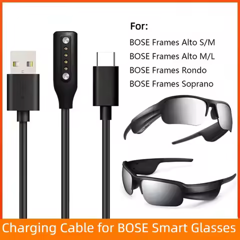 Charger Bose Smart Glasses For Bose Frames Alto SM L /Rondo/Soprano Smart Glasses Charging Cable Typ
