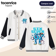 Children Cartoon Jacket Steal a Brainrot Steal a Brainrot 67 Boys Baseball Uniform Jacket Autumn Top