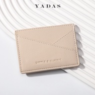 8 ️ ⃣ YADAS Zipper Card Holder Diagonal Card Slot Design Simple Fashion Multi-Card Slot Ladies PU Ca
