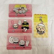 Chiikawa 豚拉麵 兔拉麵卡 飲品卡 拉麵透卡 kkday 香港限定卡 Usagi 風獅 鎧甲人 chii 小八
