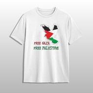 KATUN Free Gaza Free Palestine Premium Combed Cotton T-Shirt F14