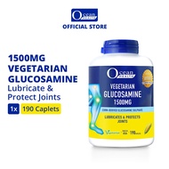Vegetarian Glucosamine 1500mg (190s)- Ocean Health (Lubricates & Protects Joints| Vegetarian)
