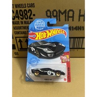 Lehuong Diecast - Hot Wheels Ford GT-40 Model Car (Black - Gumball 3000)
