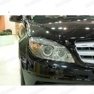 FOR Benz C series W204 2007 2008 2009 2010 C180 C200 headlamp cover cap / replacement head lamp ligh