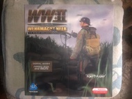 售 全新 3R / DID D80045 WWII 二戰 德國 德軍 1/6 比例 可動人偶 國防 對空 機槍 士兵 一盒 DID d 80045 、目測 上下開口蓋圓形封條暫時正常 但可能隨時脱離、