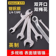 Stanley Inch Double Open End Wrench 11/16 3/8 7/16 1/2 9/16 5/8 3/4 13/16
