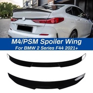 M4 PSM Style Rear Lip Bumper Trunk Wing Tail Kit Carbon Fiber Roof Spoiler For BMW 2 Series F44 2021