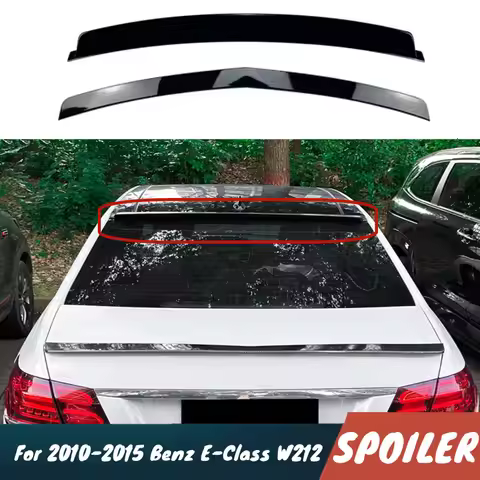 For 2010-2015 Mercedes Benz E-Class W212 Car Rear windshield Spoiler/Rear Trunk Lid Spoiler Wings Bo