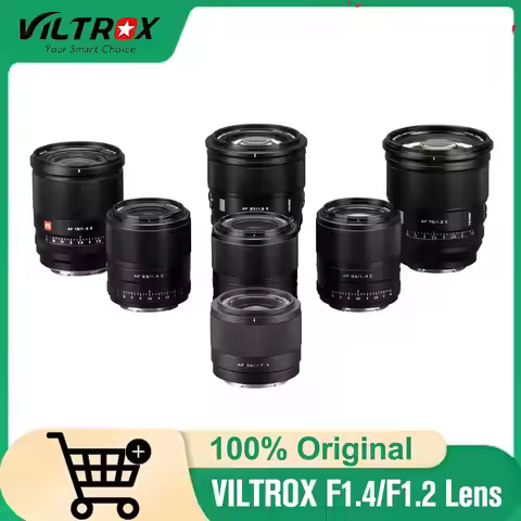 VILTROX 23mm 33mm 56mm 13mm F1.4 27mm 75mm f1.2 APS-C Auto Focus Camera Lens For Fujifilm X Sony E N