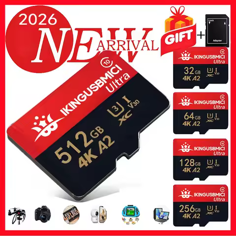 EVO Plus/PRO Plus/PRO Ultimate mcroSD Card 512G 256GB 12 32GB 64GB SDXC Class 10 U1 High-Speed TF Ca