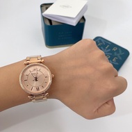 100% ORIGINAL FOSSIL WOMEN WATCH ES4301  Carlie Three-Hand Rose-Gold-Tone Stainless Steel Watch