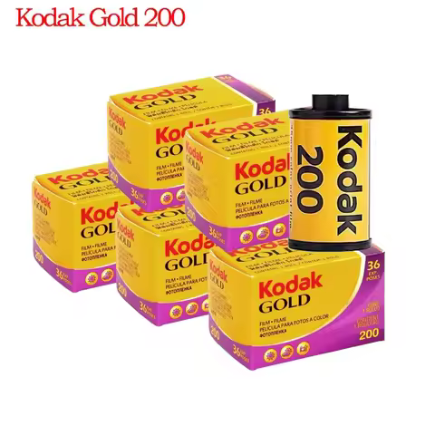 Original KODAK GOLD 200 35mm Film 36 Exposure per Roll Fit For M35/ M38/ F9/ H35 Camera (Expiration 