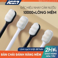 ICON Super soft bristle toothbrush (Free toothbrush holder)