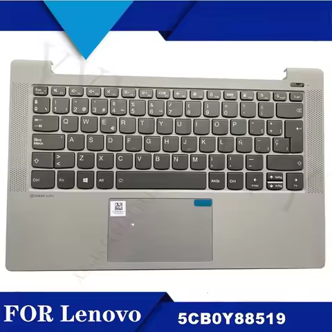 Y+ is suitable for Lenovo Ideapad 5-14IIL05 C Shell Palm Rest Backlit Keyboard 5CB0Y88519