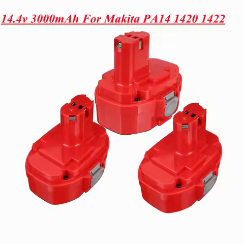 14.4V 3000mAh NiMH Bateria For Makita Cordless Screwdrive Power Tool Battery PA14 1422 1420 192600-1
