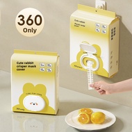 ⚡️MY Stock⚡️️Cartoon Cute Fun pe Food Grade Plastic Wrap Cover Dedicated ️ Cute Rabbit Disposable Pl