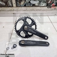 Shimano CUES U6030 42T Single Chainring Hollowtech 2 Narrow Wide Set Crankset U-6030 42 T FC HT2 HT 