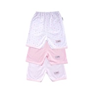 FLUFFY Pink 3/4 Bis Pants (3 Pcs) C3xb PNK Size 1/2/3