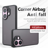 For Vivo X200 FE 5G Matte Clear Phone Cover for Vivo X200 X 200 FE X200FE VivoX200FE Acrylic PC + TP