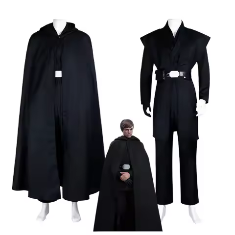 Jedi Knight Luke Skywalker Mandalorian Cosplay in Series Disfraz De Cosplay Top Y Pantalones De Hall