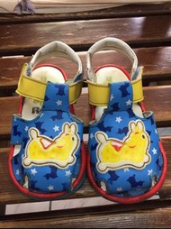 Rody 跳跳馬 童鞋 男童 涼鞋 透氣 魔鬼氈 涼鞋 拖鞋 藍色 14.5號