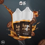 Kopicino kopi cino Nusantara Coffee Salt Nic 30ML by Hero57 - authenti