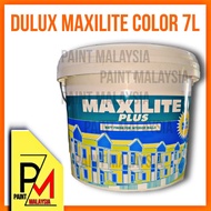 DULUX Maxilite Plus Emulsion Paint 7L (PART A) Interior Wall &amp; Ceiling Water Base Paint Cat Dinding Dalaman Rumah 水漆