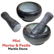 Mortar and Pestle Mini Hand Stone Pounder Marble Stone