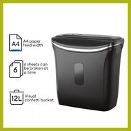 ┬ ➧ ➽ Deli Automatic Cross-cut Paper Shredder Machine 8 sheets Paper Feed 15L Mute Shredder Machine
