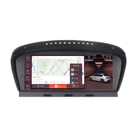 Snapdragon 680 13 Screen Car-play Auto Stereo Audio For BMW 5 Series E60 E61 E63 E64 E90 E91 360 Pan