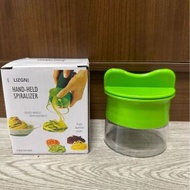 螺旋蔬果刨絲器｜不鏽鋼刀片 切絲 切菜輔助｜廚房料理工具