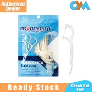 ProDental-B Floss Stick Flos Gigi 36pcs Pencungkil Gigi Pembersihan Mulut Pakai Buang Menbersih Deng