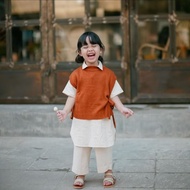 Addie Kids Vest|Vest knitwear Kanak ✅