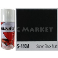 Pilox Pilok Suzuka Cat Motor Body Hitam Doff 480m