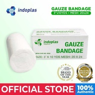 Indoplas Gauze Bandage 3X10 (1 Roll)