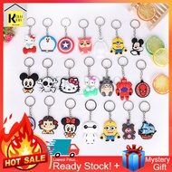 1 Pcs Ring Keychain Anime Ready Stock Anime Keychain Cute Cartoon Free Gift Murah Borong Cute