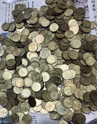 保真堂TB248 民國60年代蘭花5角銅幣600枚 乾淨爽品相如圖 蘭花伍角 蘭花五角