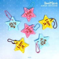 DADDYCLUB | Daddy Club A Star Keychain Shape Super Cute