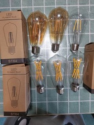 全新LED復古仿鎢絲燈胆 E27鑼絲頭