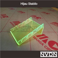 Rak Kartu Perdana dan Voucher Akrilik 5 tingkat / untuk pajangan kartu perdana di etalase konter