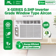 "X-Series 0.5HP Inverter Window Aircon"