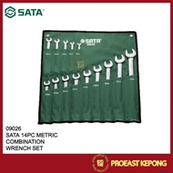 SATA 09026 14PC Metric Combination Wrench SET